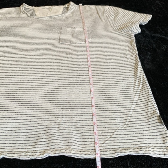 Men’s John Varvatos Star USA EMMETT T-Shirt Size XL Ivory and Black - Picture 5 of 9
